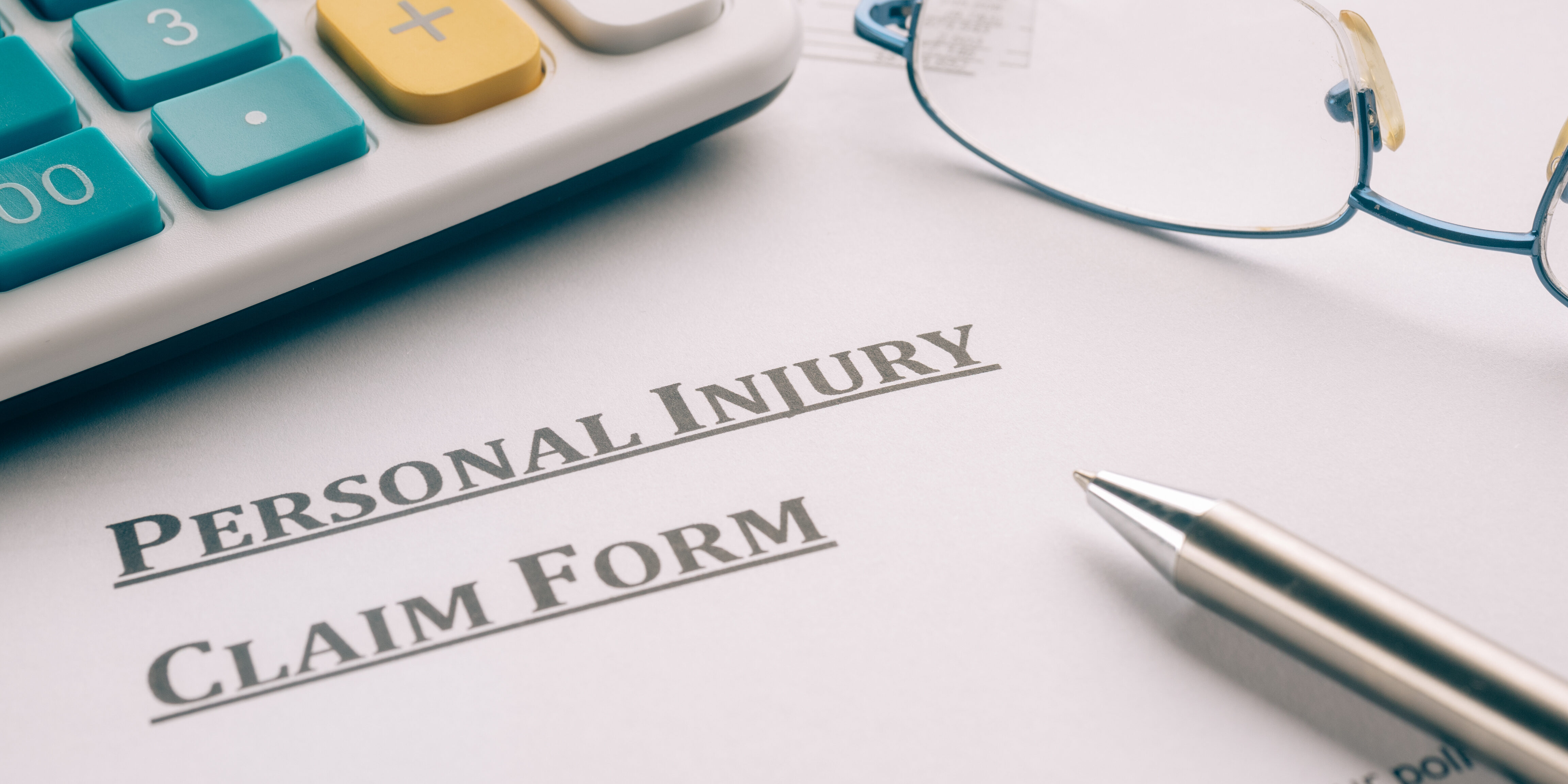 personal injury claim form